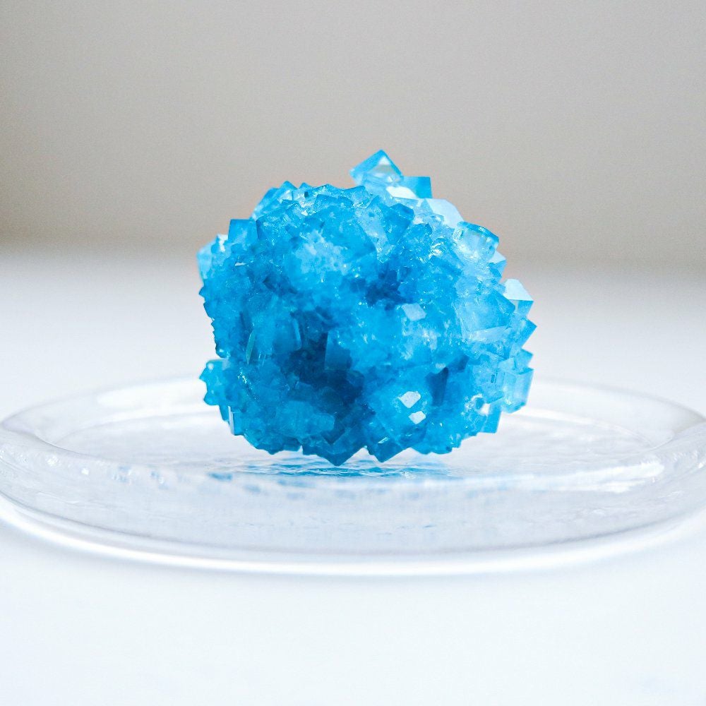 青色鉱石 自然結晶 青の人工結晶 | ウサギノネドコ
