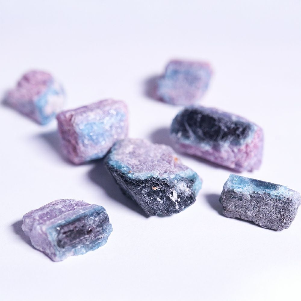 パラエバトルマリン Brazilian unheated bicolor Paraiba tourmaline 0.840ct loose