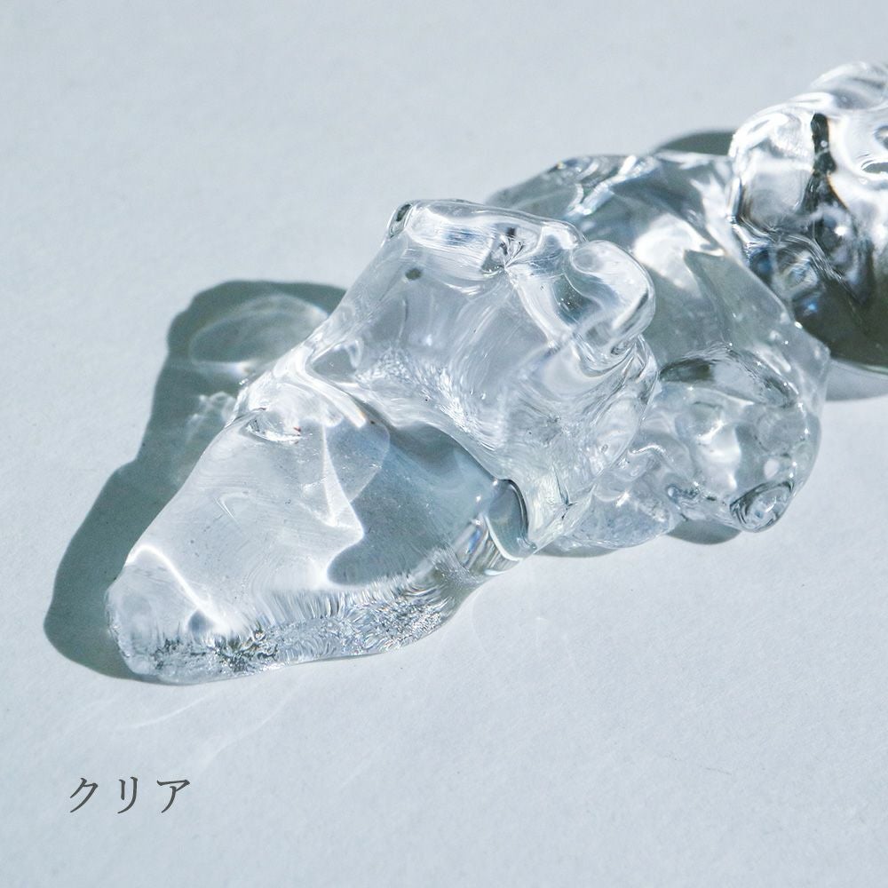 ガラスの箸置き 氷のかけら | ウサギノネドコ