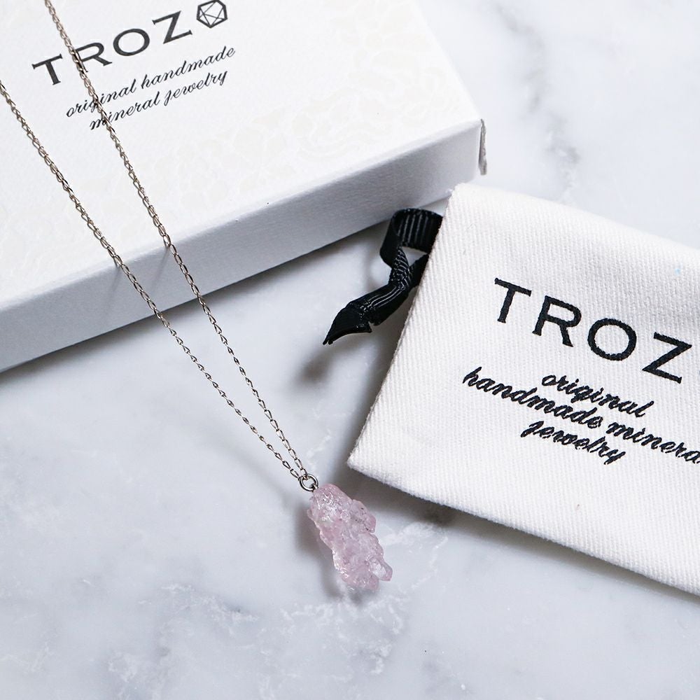 TROZO】ローズクォーツのネックレス | ウサギノネドコ