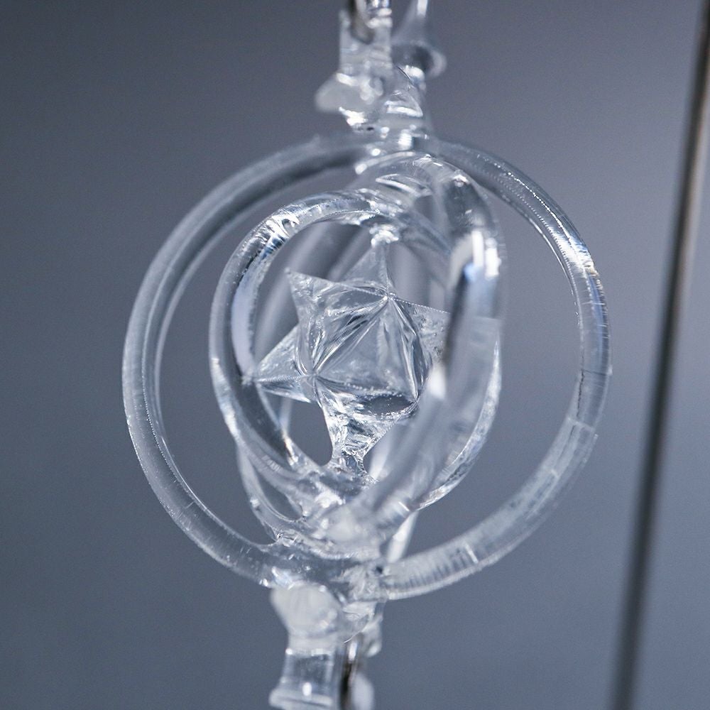 ものづくりの部屋】天球儀(透明/星型八面体)-As1- | ウサギノネドコ