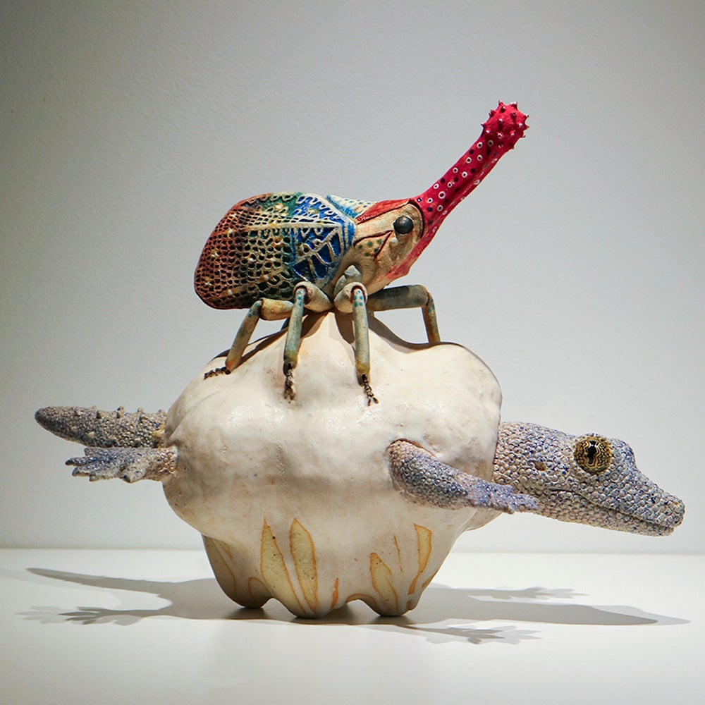 ギャラリー】奥村巴菜 個展「陶の虫たち」 | ウサギノネドコ