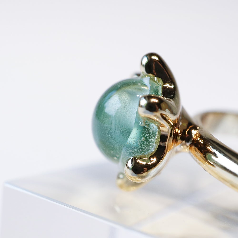 prismglass】glass crown ring | ウサギノネドコ