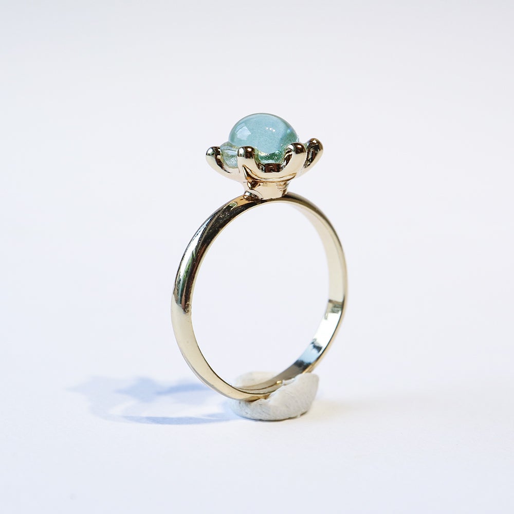 prismglass】glass crown ring | ウサギノネドコ