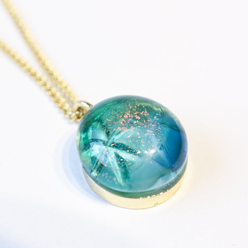 prismglass】ガラスの天体観測ネックレス | ウサギノネドコ