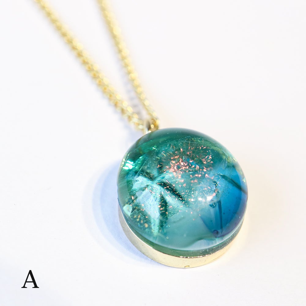 prismglass】ガラスの天体観測ネックレス | ウサギノネドコ